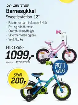 Thansen Barnesykkel, NOK 1099 tilbud
