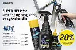 Thansen 20% PÅ UTVALGTE VARER FRA SUPER HELP tilbud