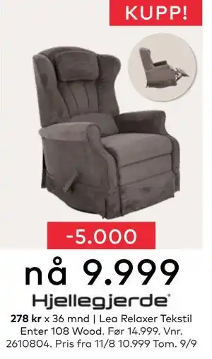 Skeidar Hjellegjerde, NOK 9999 tilbud