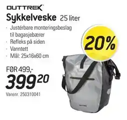 Thansen Sykkelveske, NOK 399.2 tilbud