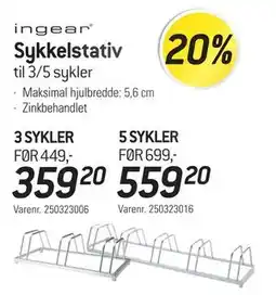 Thansen Sykkelstativ tilbud