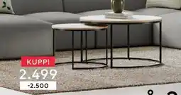 Skeidar Porto sofabordset, NOK 2499 tilbud
