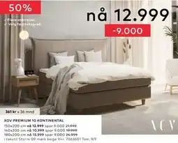 Skeidar XOV PREMIUM 10 KONTINENTAL, NOK 12999 tilbud