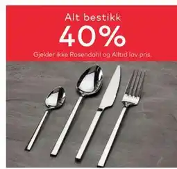 Skeidar Alt bestikk tilbud