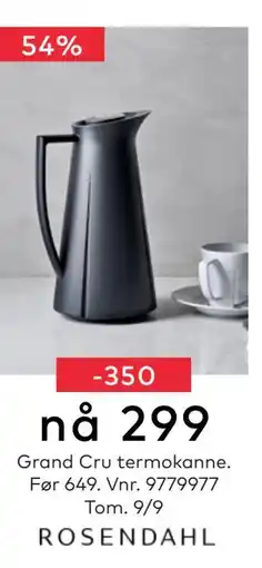 Skeidar Grand Cru termokanne, NOK 299 tilbud