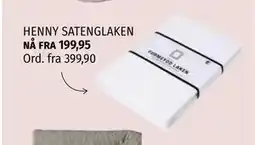 Nille HENNY SATENGLAKEN tilbud