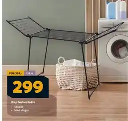 Megaflis Day tørkestativ, NOK 299 tilbud