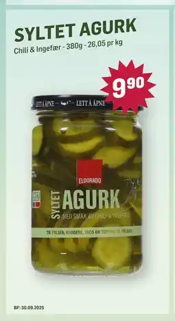 Holdbart Syltet agurk, NOK 9.9 tilbud
