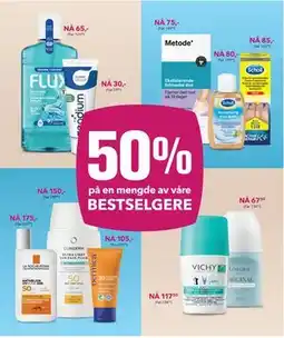 Apotek 1 50% på en mengde av våre BESTSELGERE tilbud