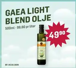 Holdbart Gaea Light blend Olje, NOK 49.9 tilbud