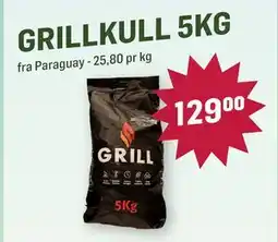 Holdbart Grillkull 5kg, NOK 129 tilbud