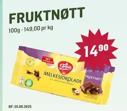 Holdbart Fruktnøtt, NOK 14.9 tilbud