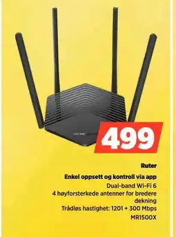 POWER Ruter, NOK 499 tilbud