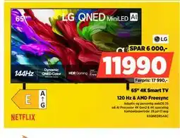 POWER 65 4K Smart TV, NOK 11990 tilbud