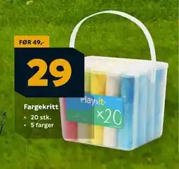 Megaflis Fargekritt, NOK 29 tilbud