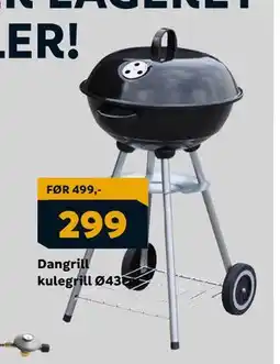 Megaflis Dangrill kulegrill Ø43cm, NOK 299 tilbud