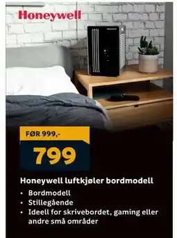 Megaflis Honeywell luftkjøler bordmodell, NOK 799 tilbud