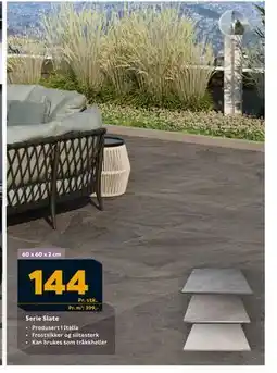 Megaflis Serie Slate, NOK 144 tilbud