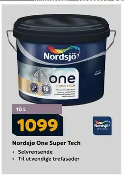 Megaflis Nordsjø One Super Tech, NOK 1099 tilbud