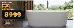 Megaflis Celeste Treviso badekar, NOK 8999 tilbud