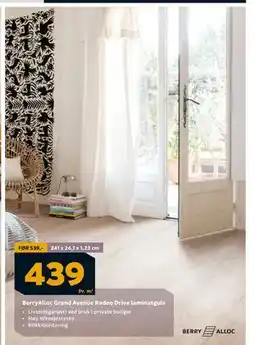 Megaflis BerryAlloc Grand Avenue Rodeo Drive laminatgulv, NOK 439 tilbud