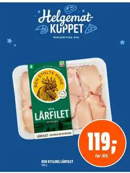 Coop Obs DSH KYLLING LÅRFILET, NOK 119 tilbud