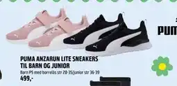 Coop Obs PUMA ANZARUN LITE SNEAKERS TIL BARN OG JUNIOR, NOK 499 tilbud