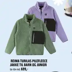 Coop Obs REIMA TURILAS PILEFLEECE JAKKE TIL BARN OG JUNIOR, NOK 699 tilbud