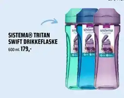 Coop Obs SISTEMA TRITAN SWIFT DRIKKEFLASKE, NOK 179 tilbud