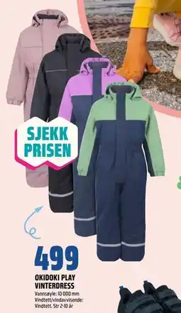 Coop Obs OKIDOKI PLAY VINTERDRESS, NOK 499 tilbud