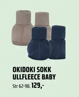 Coop Obs OKIDOKI SOKK ULLFLEECE BABY, NOK 129 tilbud