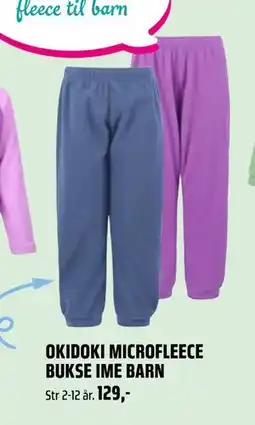 Coop Obs OKIDOKI MICROFLEECE BUKSE IME BARN, NOK 129 tilbud