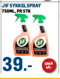 Price Lagerbutikk JIF SYKKELSPRAY tilbud