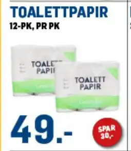 Price Lagerbutikk TOALETTPAPIR tilbud