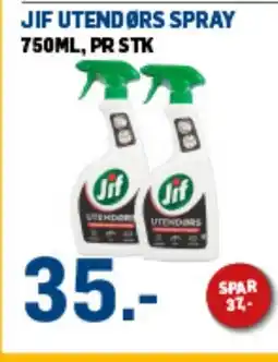 Price Lagerbutikk JIF UTENDØRS SPRAY tilbud