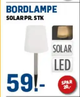Price Lagerbutikk Bordlampe solar pr. stk tilbud