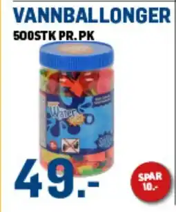 Price Lagerbutikk VANNBALLONGER tilbud
