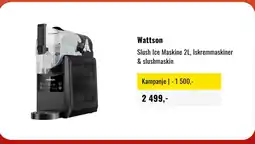 Skousen Wattson Slush Ice Maskine 2L, Iskremmaskiner & slushmaskin tilbud
