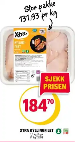 Coop Extra XTRA KYLLINGFILET ② tilbud