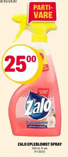 Coop Extra ZALO EPLEBLOMST SPRAY tilbud
