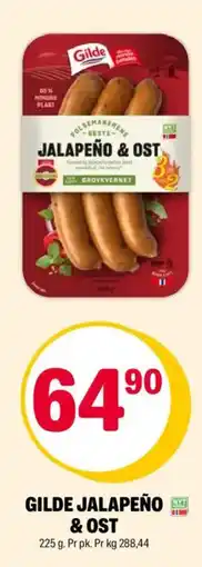 Coop Extra GILDE JALAPEÑO & OST tilbud