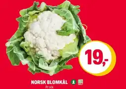 Coop Extra NORSK BLOMKÅL tilbud