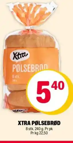 Coop Extra XTRA PØLSEBRØD tilbud