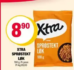 Coop Extra XTRA SPRØSTEKT LØK tilbud