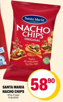 Coop Extra SANTA MARIA NACHO CHIPS tilbud