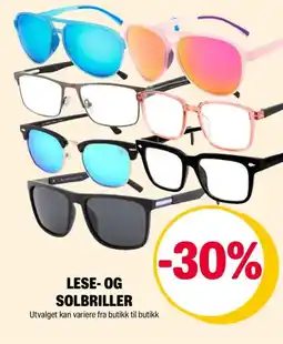Coop Extra LESE- OG SOLBRILLER tilbud