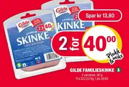 Coop Extra GILDE FAMILIESKINKE tilbud