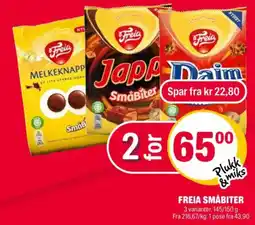Coop Extra FREIA SMÅBITER tilbud
