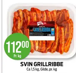 Kiwi SVIN GRILLRIBBE Ca , Gilde, pr. kg tilbud