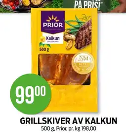 Kiwi GRILLSKIVER AV KALKUN tilbud
